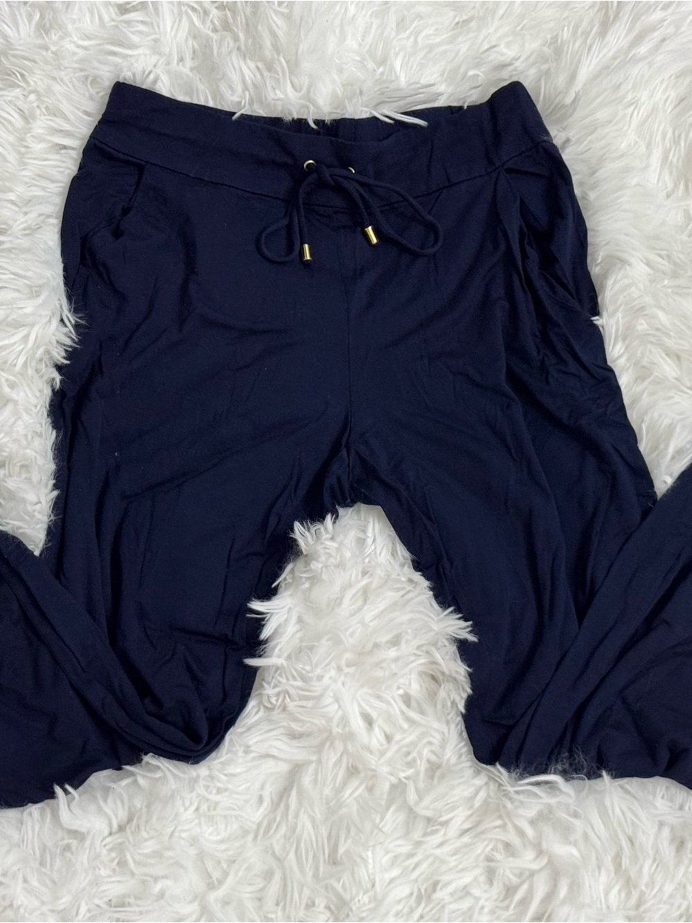 Women’s Drawstring Jogger Pants - Navy